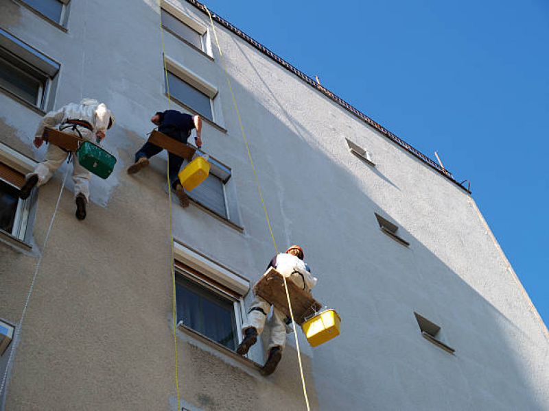 Limpeza de Fachadas Predial Preço Brusque - Limpezas de Vidros e Fachadas